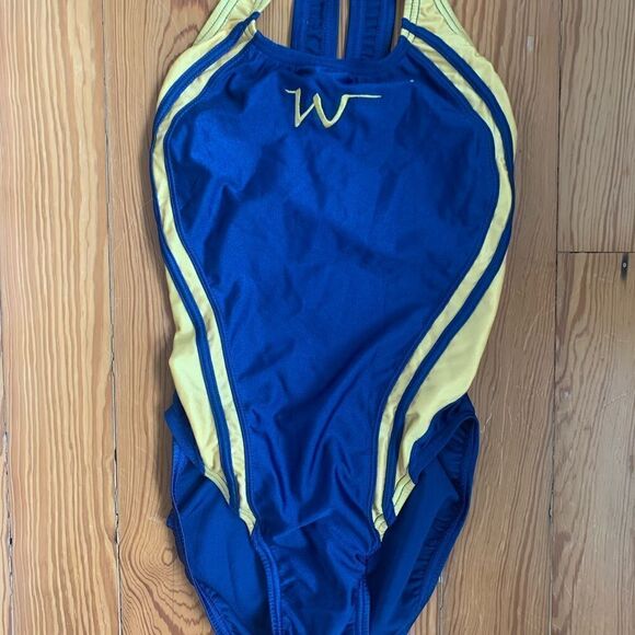 NWT Speedo Racing Swimsuit - Picture 1 of 8